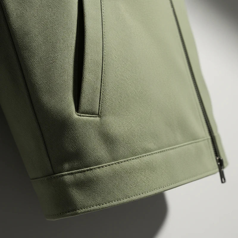 Lightweight Twill Jacket for Men Regular Fit