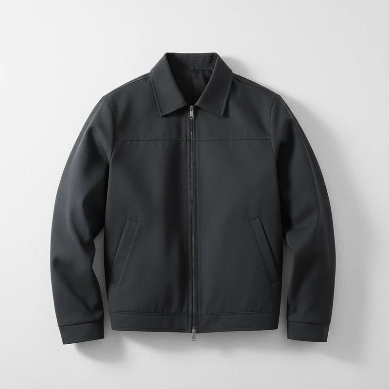 Lightweight Twill Jacket for Men Regular Fit