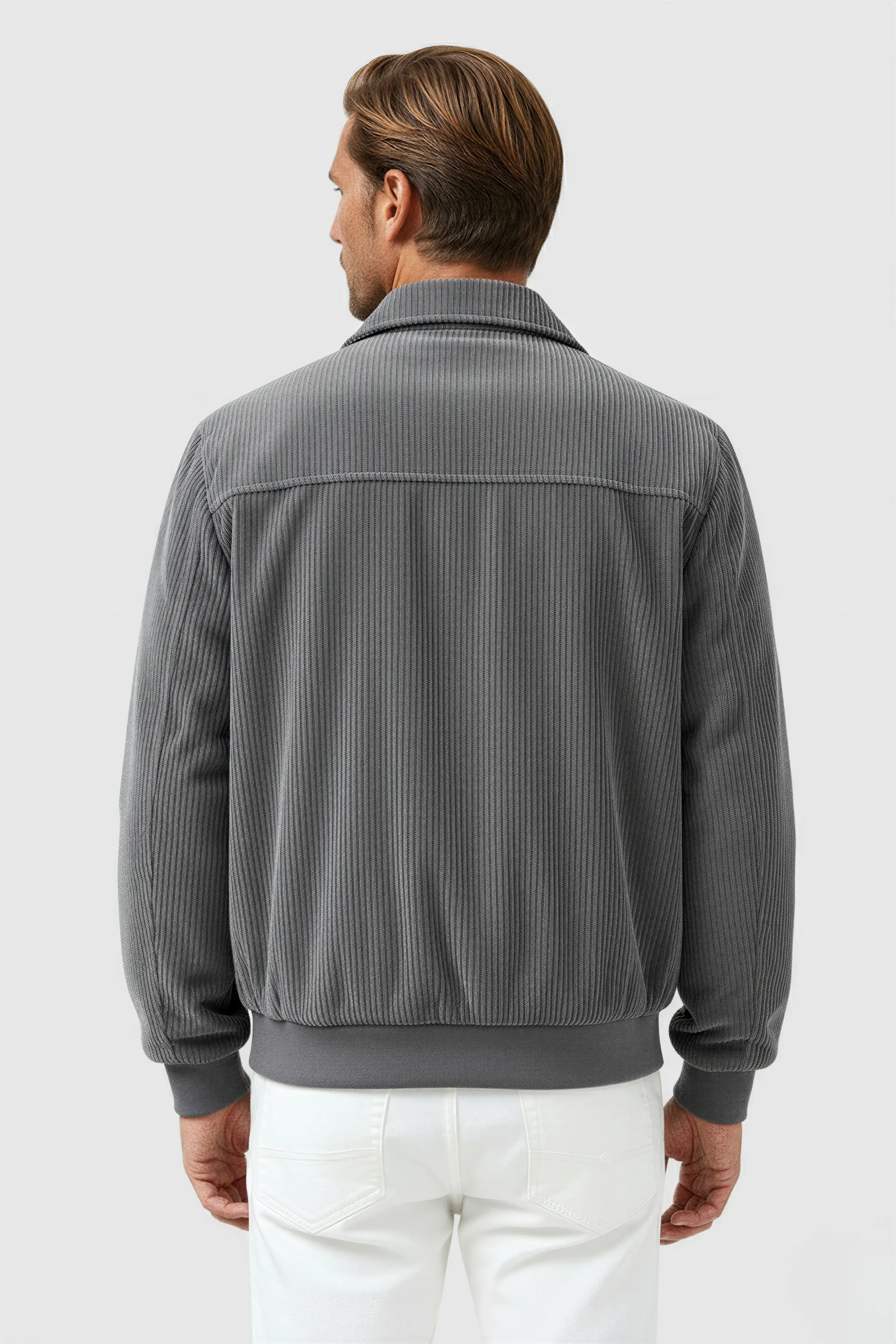 Men's Corduroy Jacket – Gray