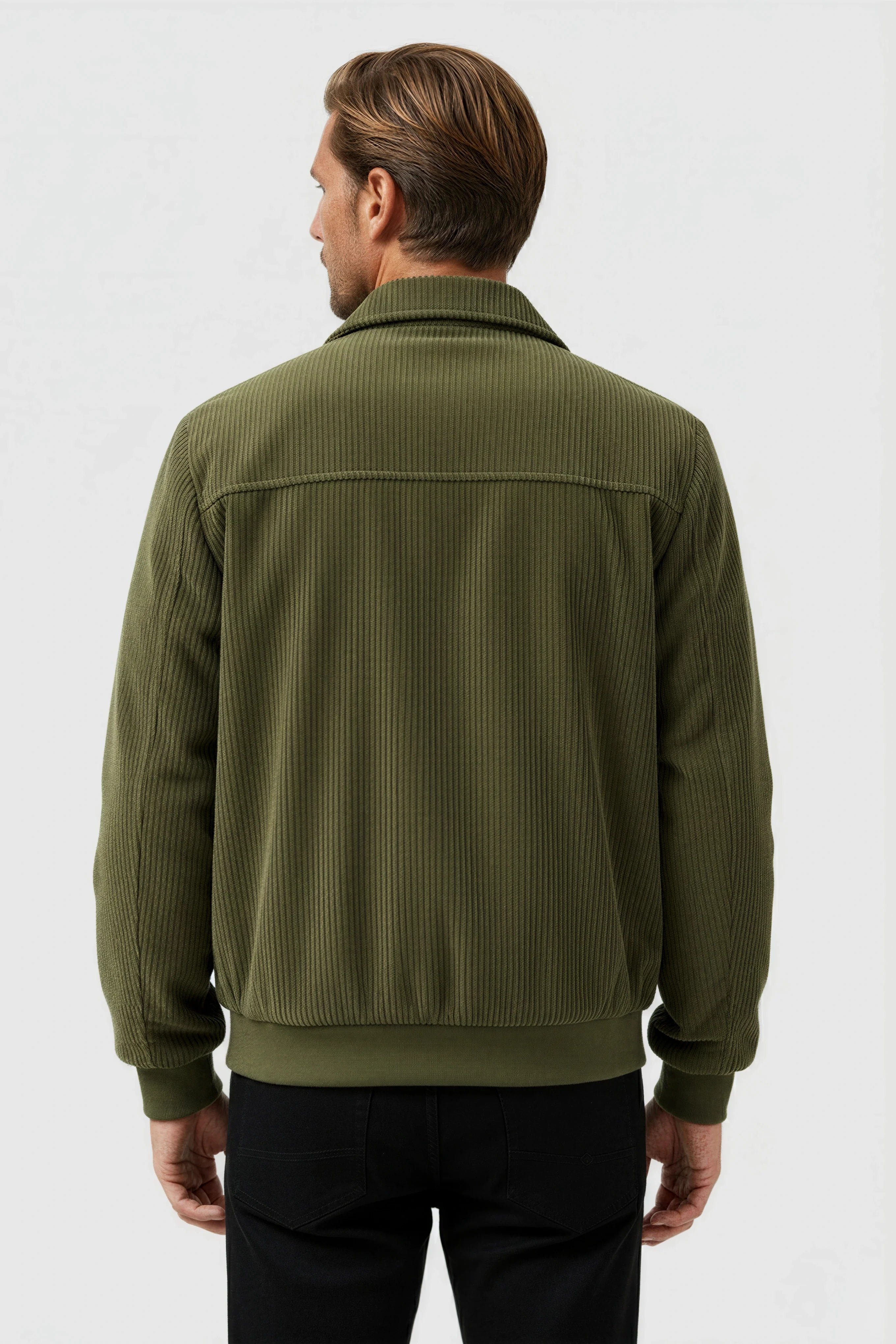 Men's Corduroy Jacket – Army Green