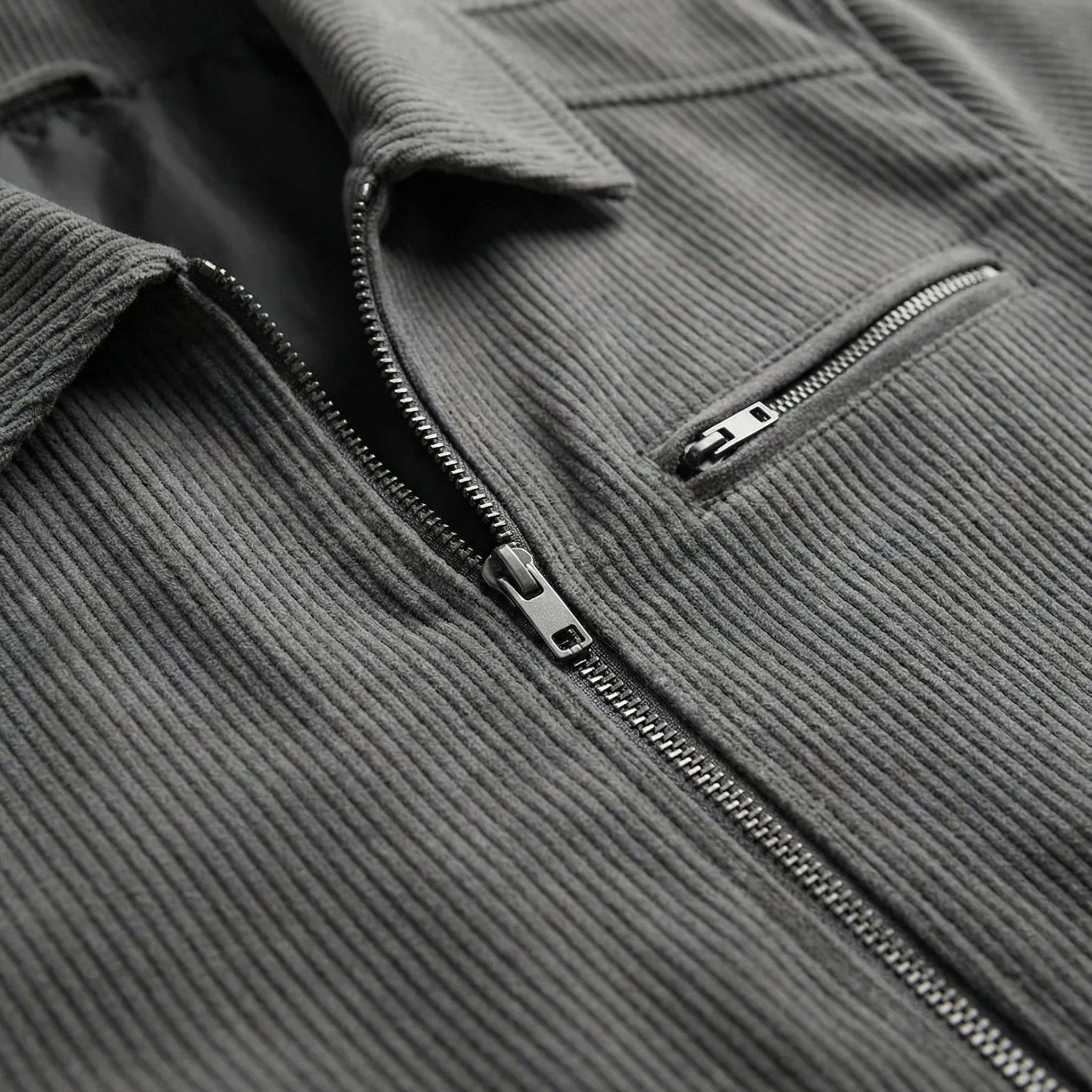 Men's Corduroy Jacket – Gray