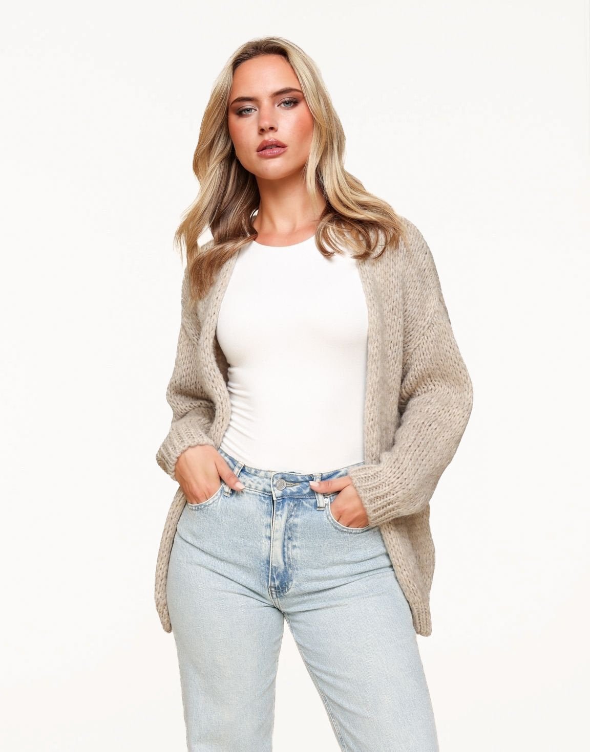 Taupe Wool - Vest